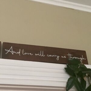 Phish lyrics wooden sign